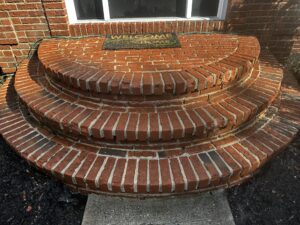 After - Brick Entrance Pressure Washing - Somers, NY 10589